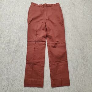 Banana Republic Pants Womens 2 Burgundy Stretch Casual Zip Pockets Italy Wideleg